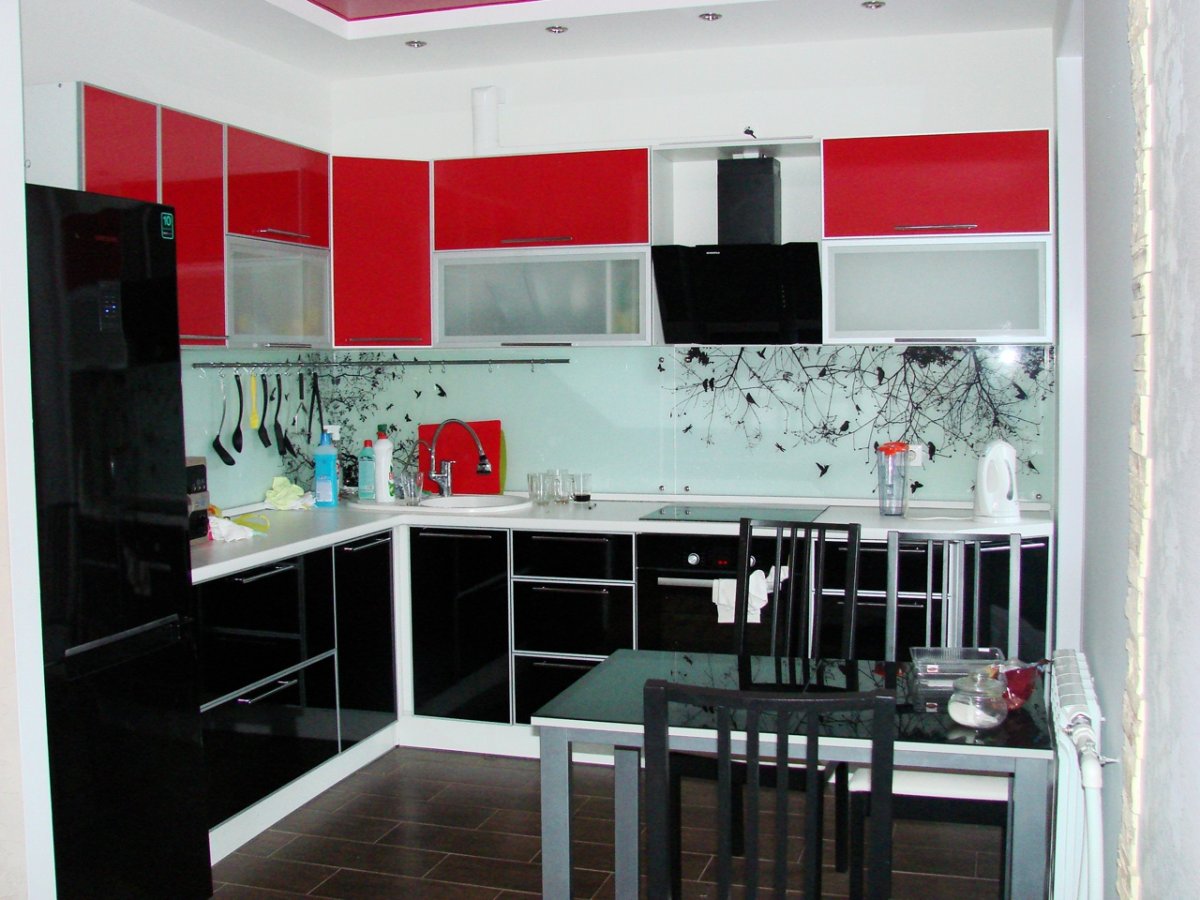 Угловая Фальшпанель для кухни