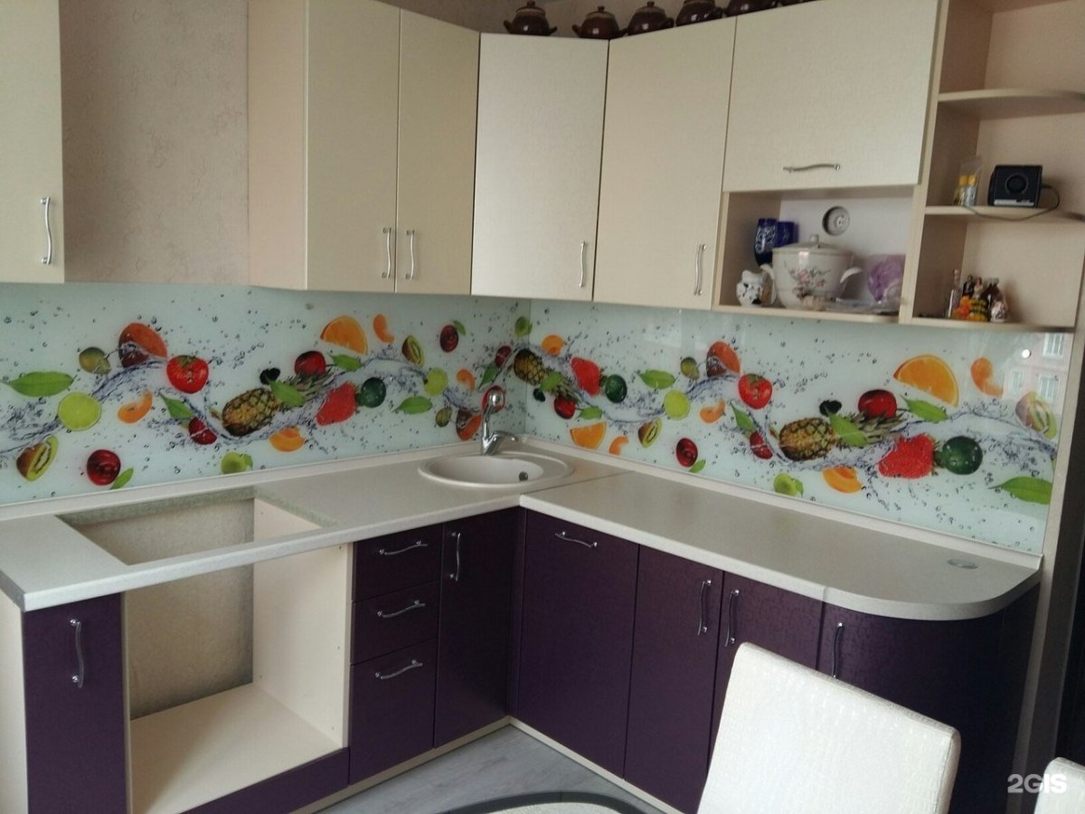 Стеновая панель для кухни монтаж