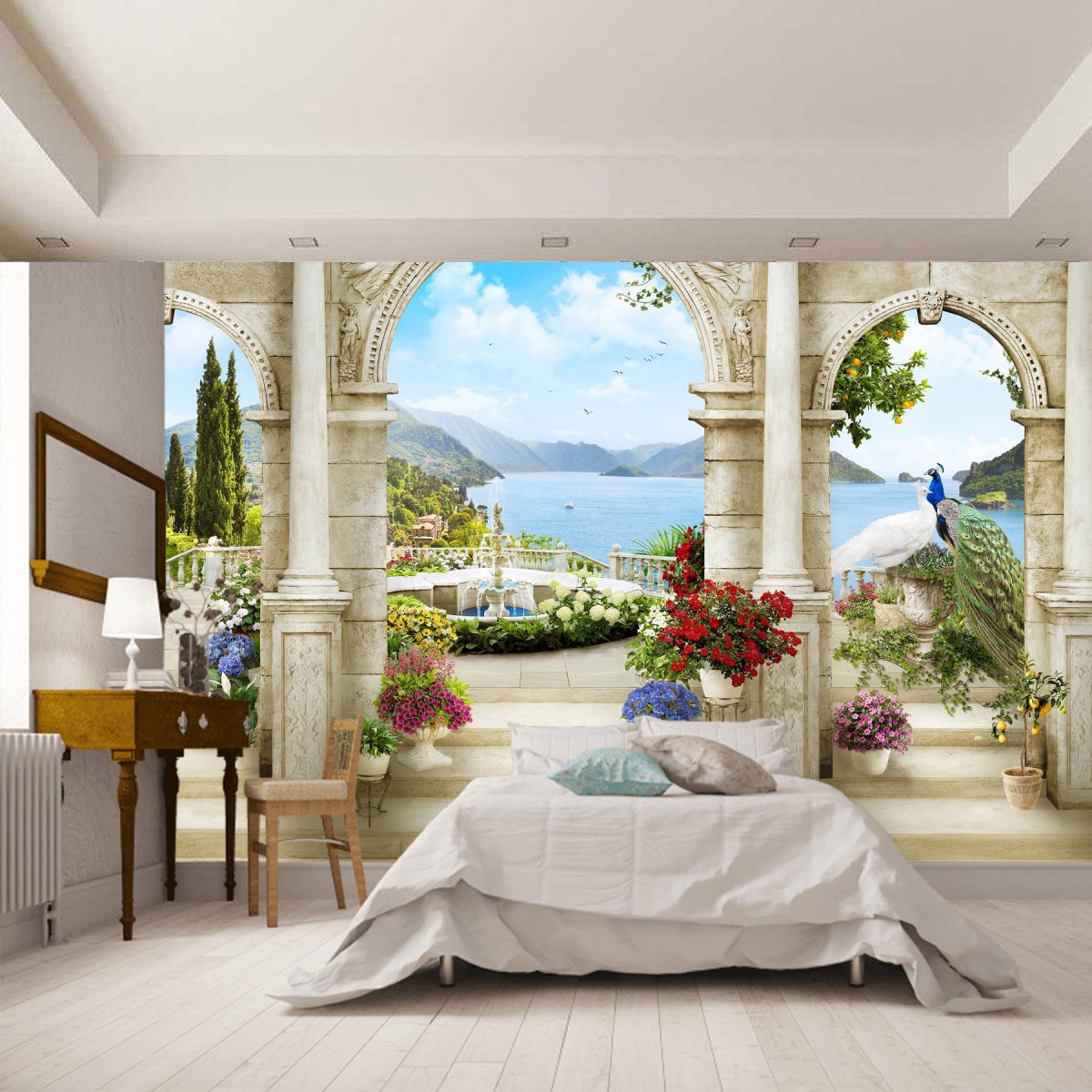 Фрески в интерьере