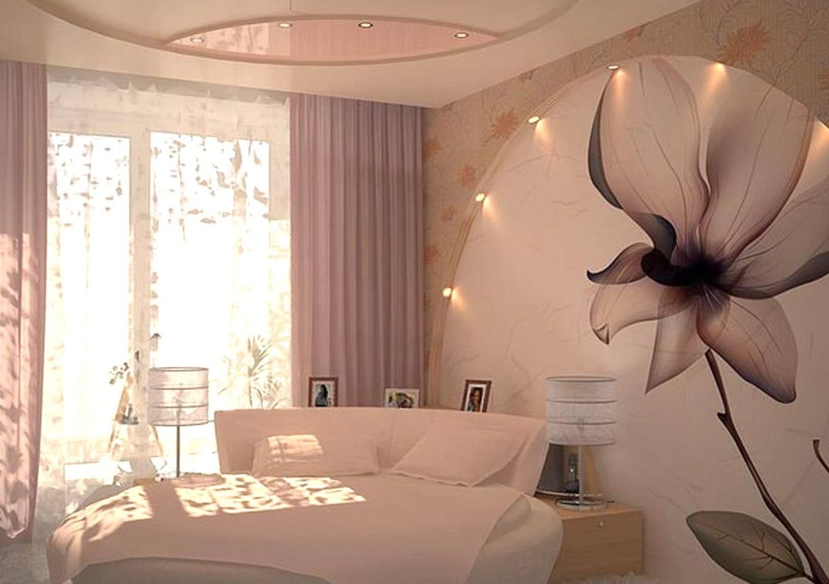 Фотообои в маленькой комнате