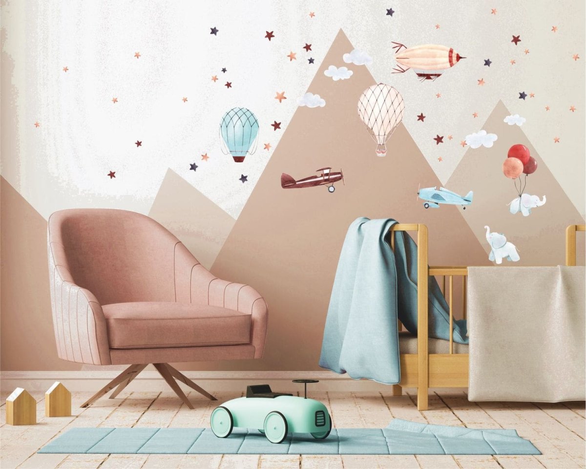 Декор стен в детской