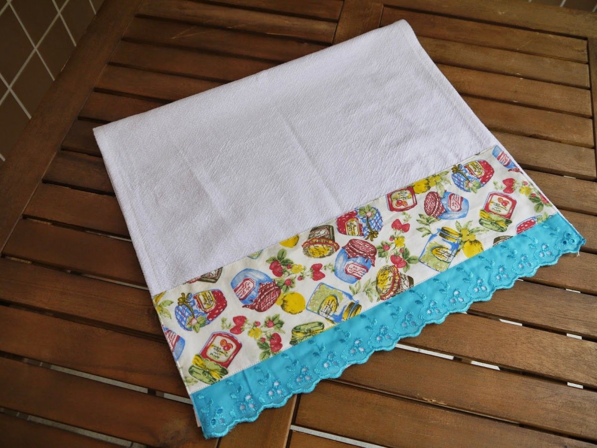 Вафельные полотенца для кухни своими руками