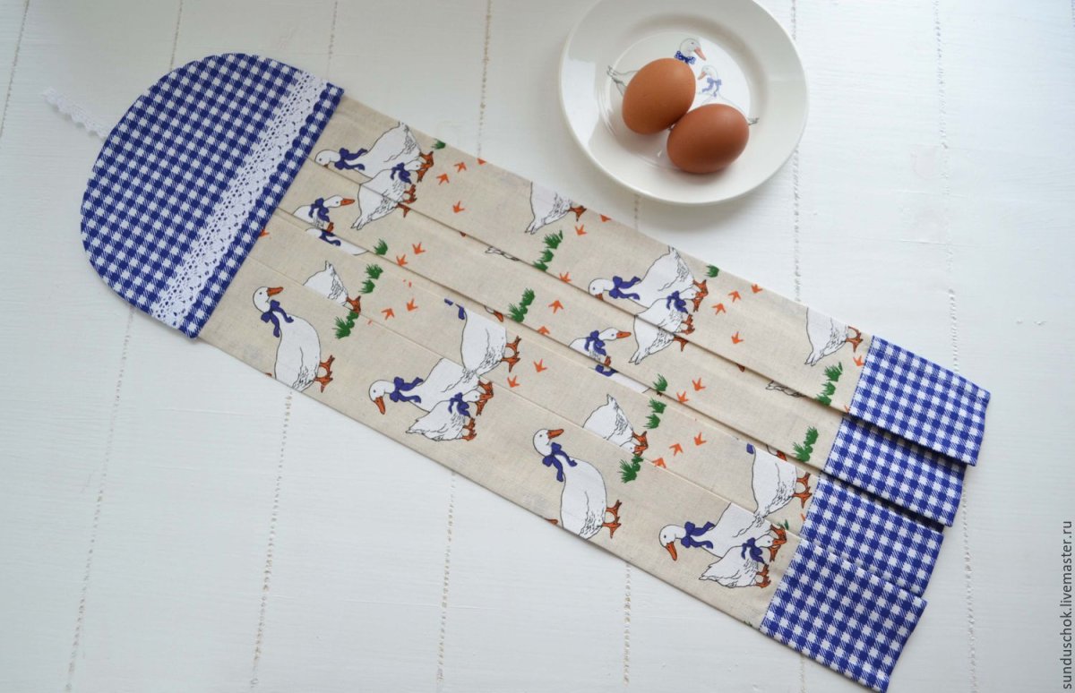 Шьем кухонные полотенца