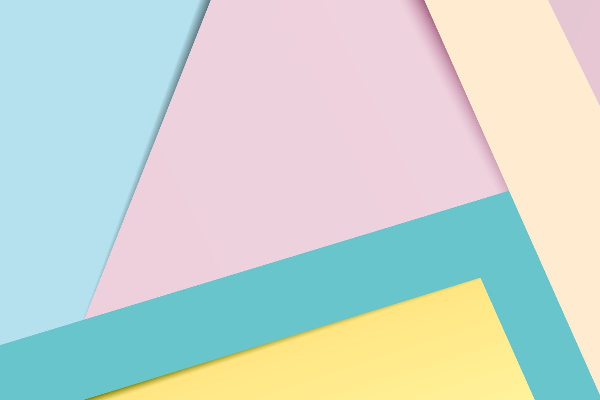 Геометрический фон в пастельных тонах