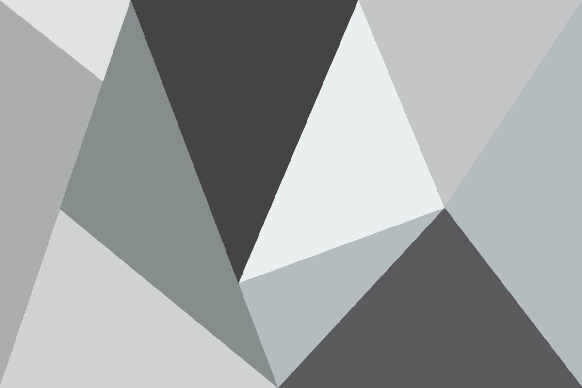 Серые геометрические фигуры