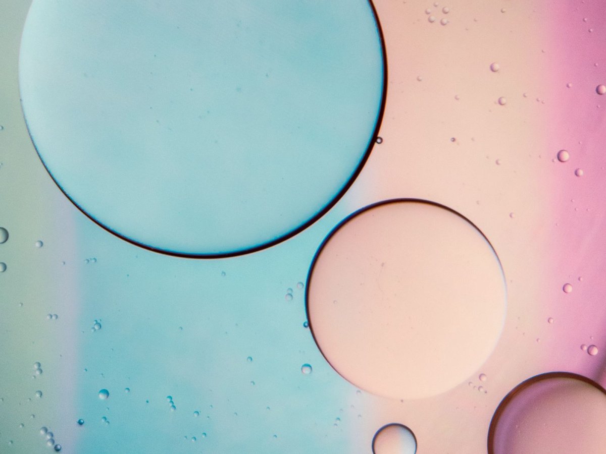 Пузыри акварелью