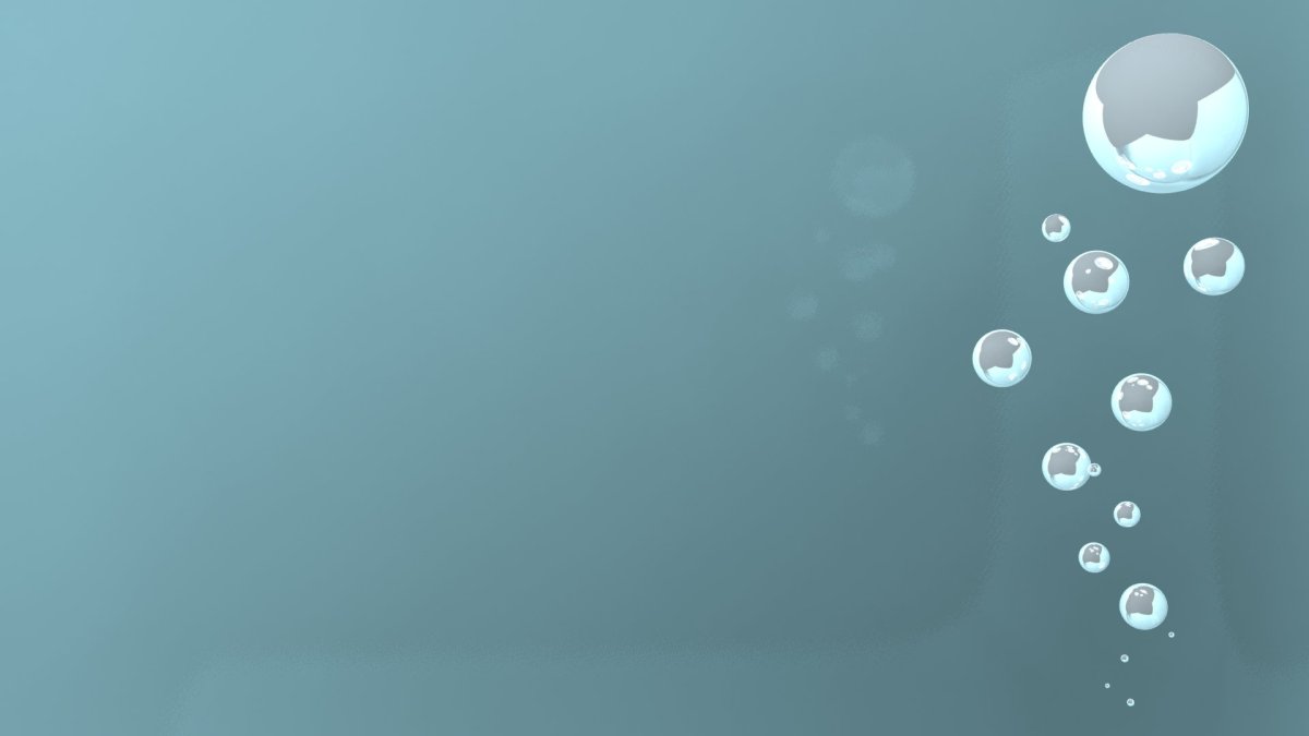 Фон для презентации пузырики