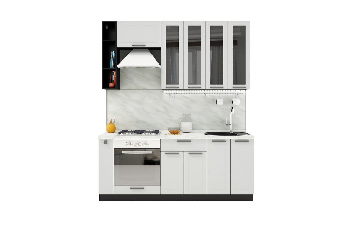 Кухня Глетчер Сурская мебель