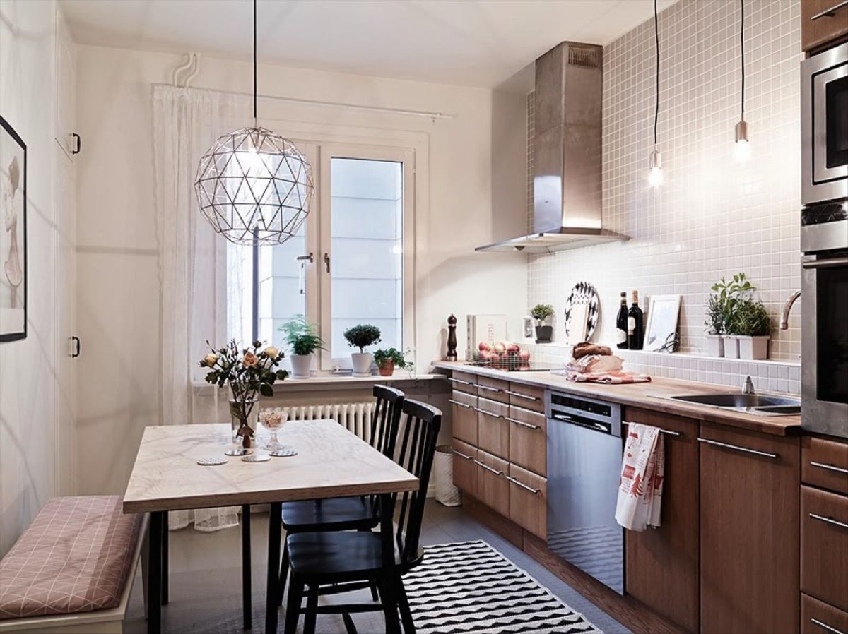 Маленькая кухня Сканди