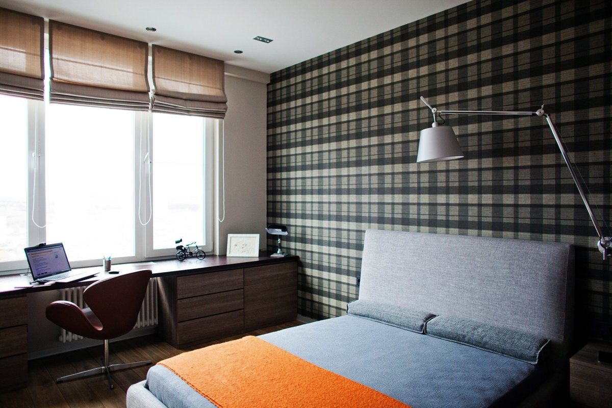 Шторы в комнату молодого человека