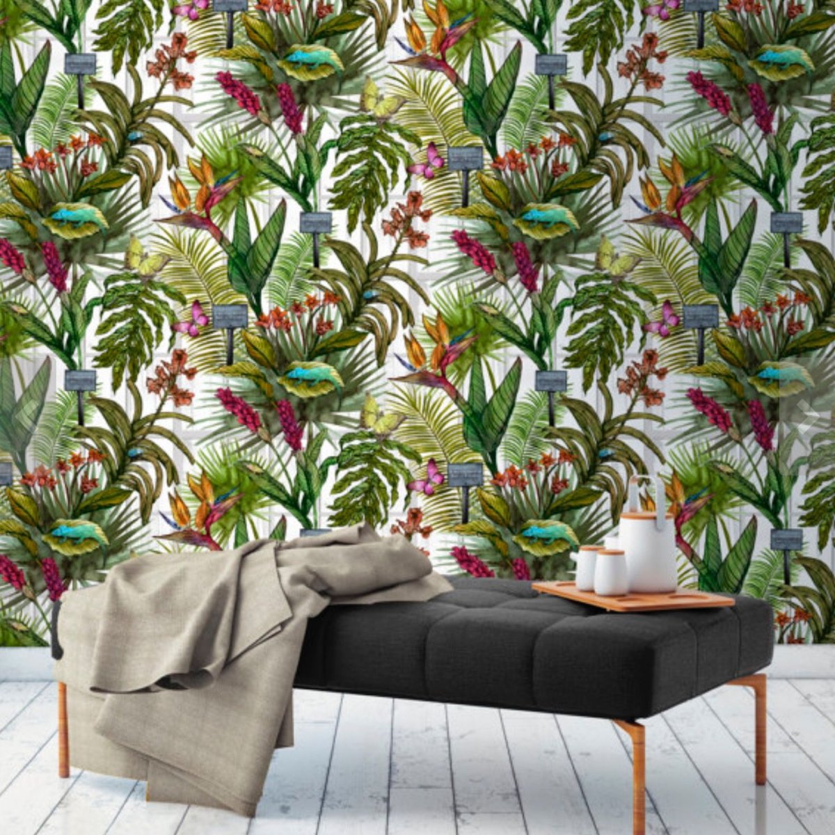 Ботанический принт Перри