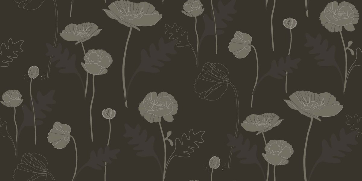 Обои настенные коричневые