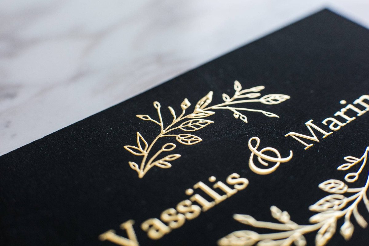 Визитки с тиснением