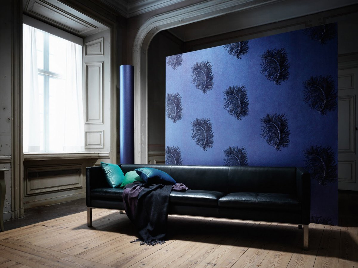 Бархатные обои для стен