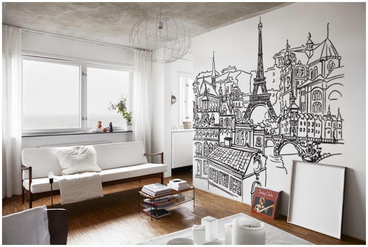 Наклейка интерьерная "Париж"