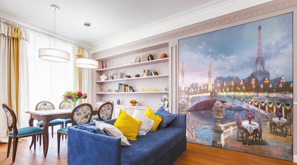 Аффреско фрески в интерьере