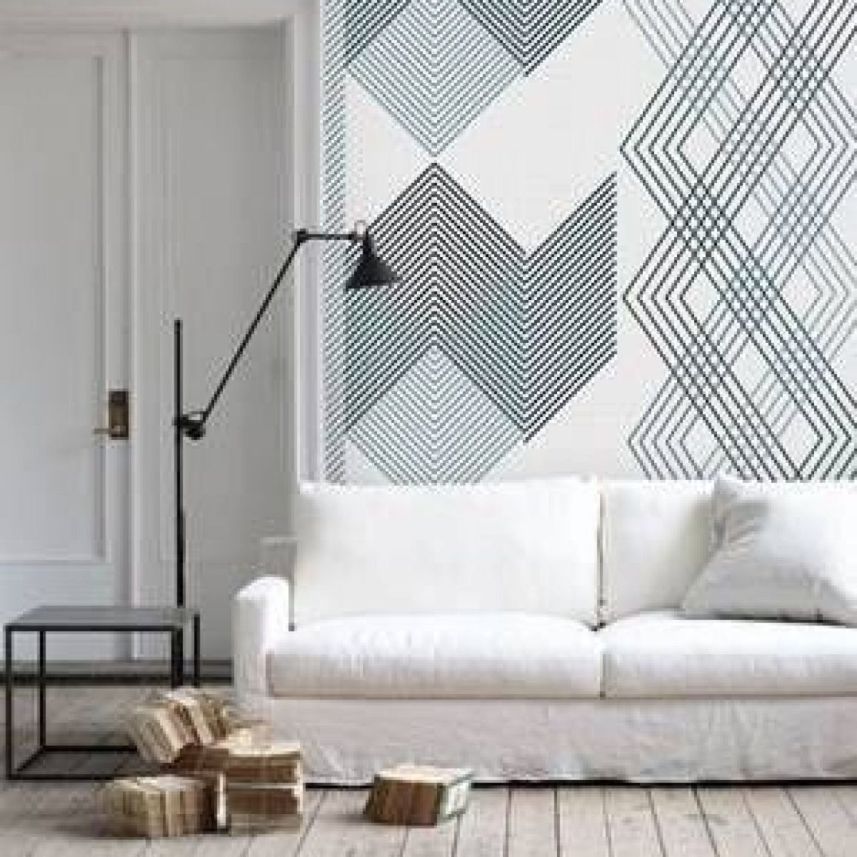 Геометрические рисунки в интерьере