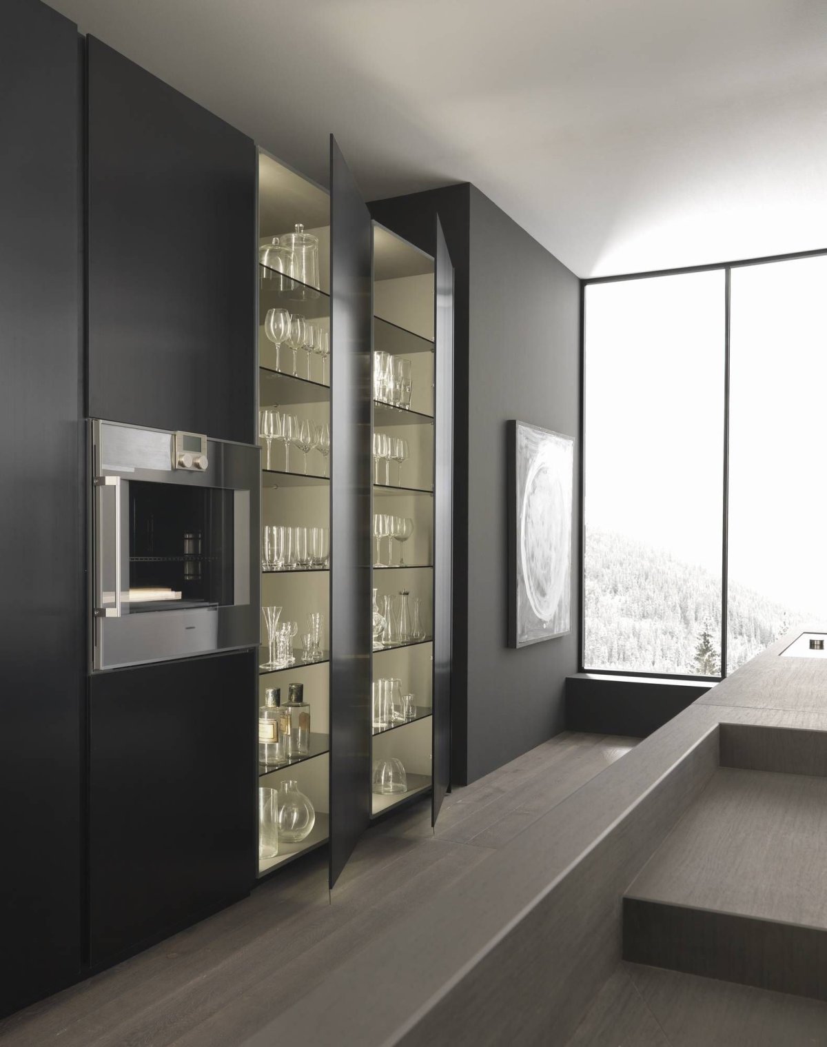 Стекло для кухни на шкафы