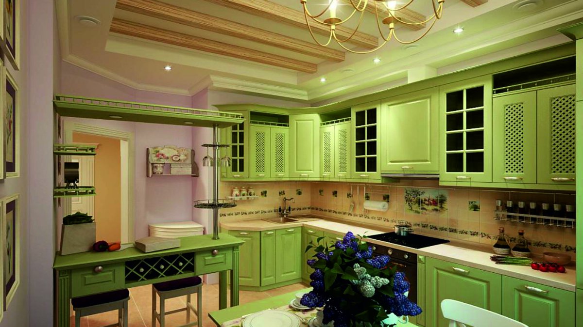 Кухня дизайн интерьер