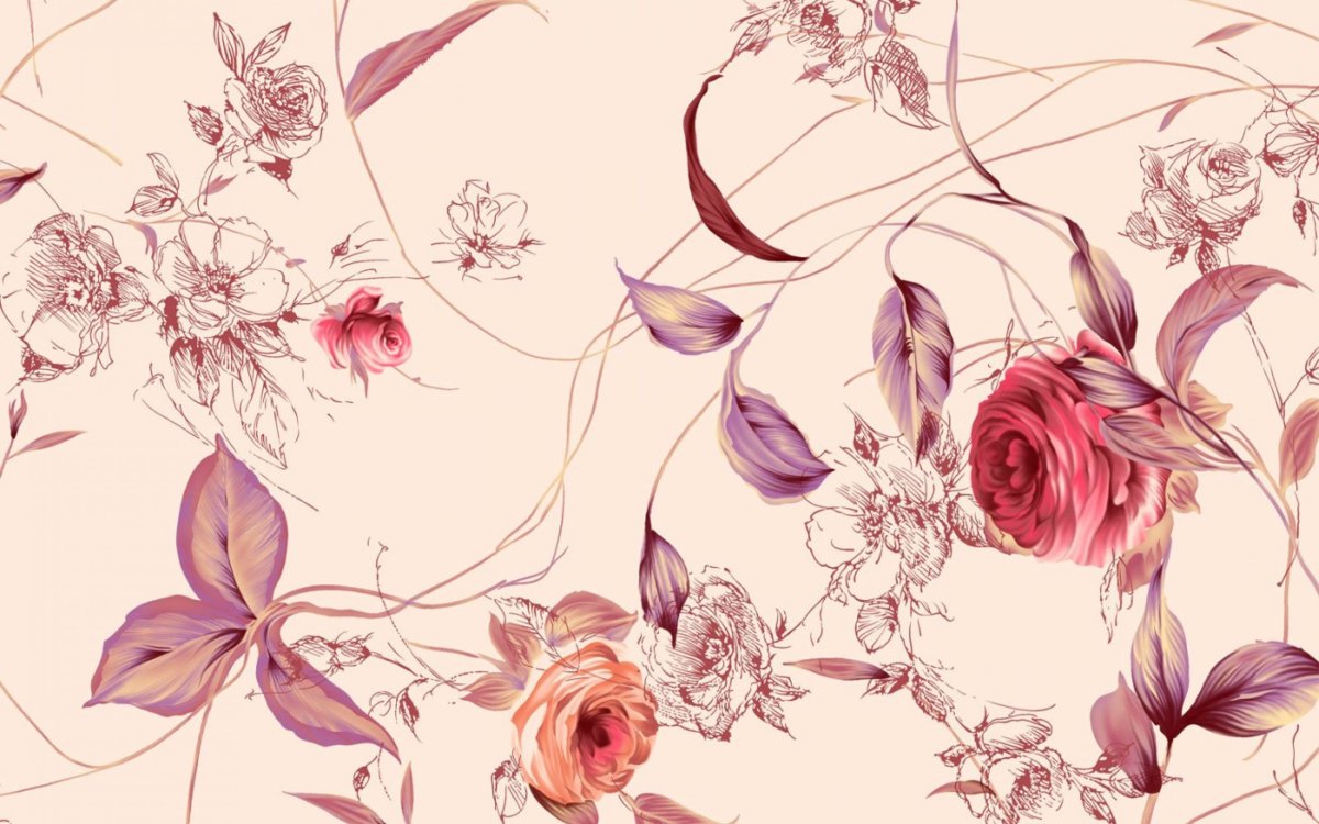 Цветочный узор