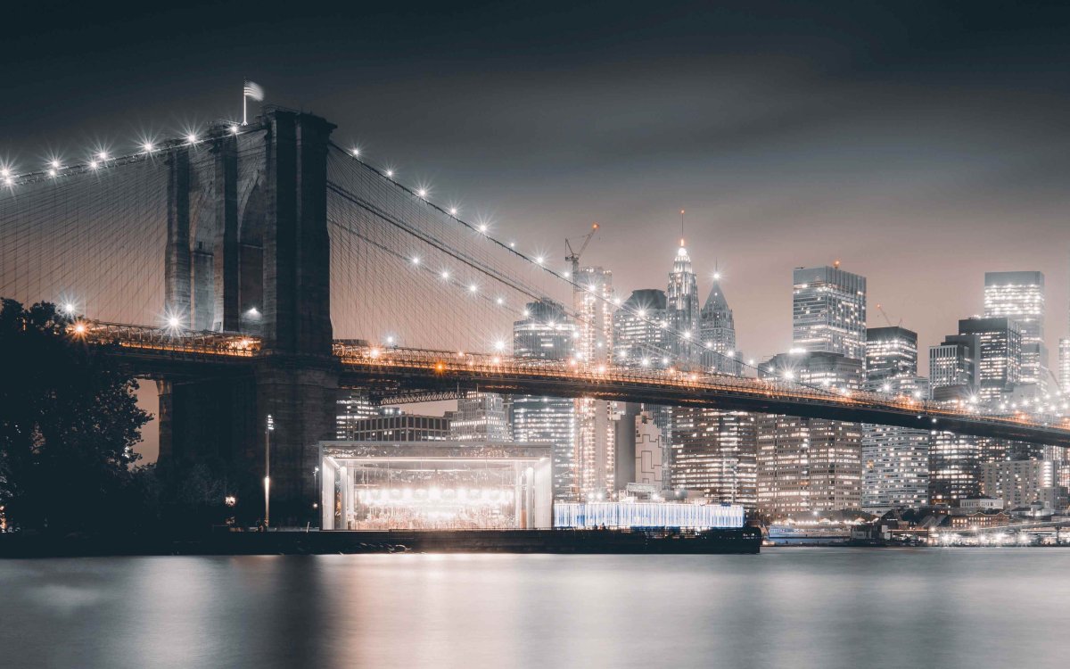 Бруклинский мост (г. Нью-Йорк)