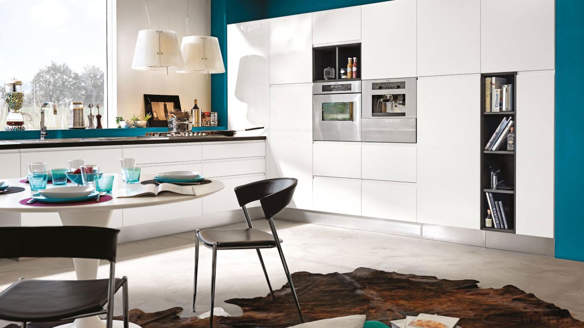 Современные кухни 2016 года модный интерьер-дизайн