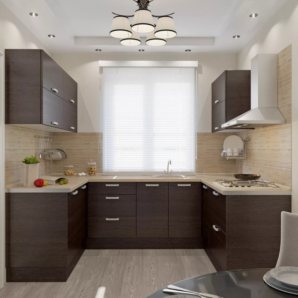 Кухня Леруа капучино и шоколад