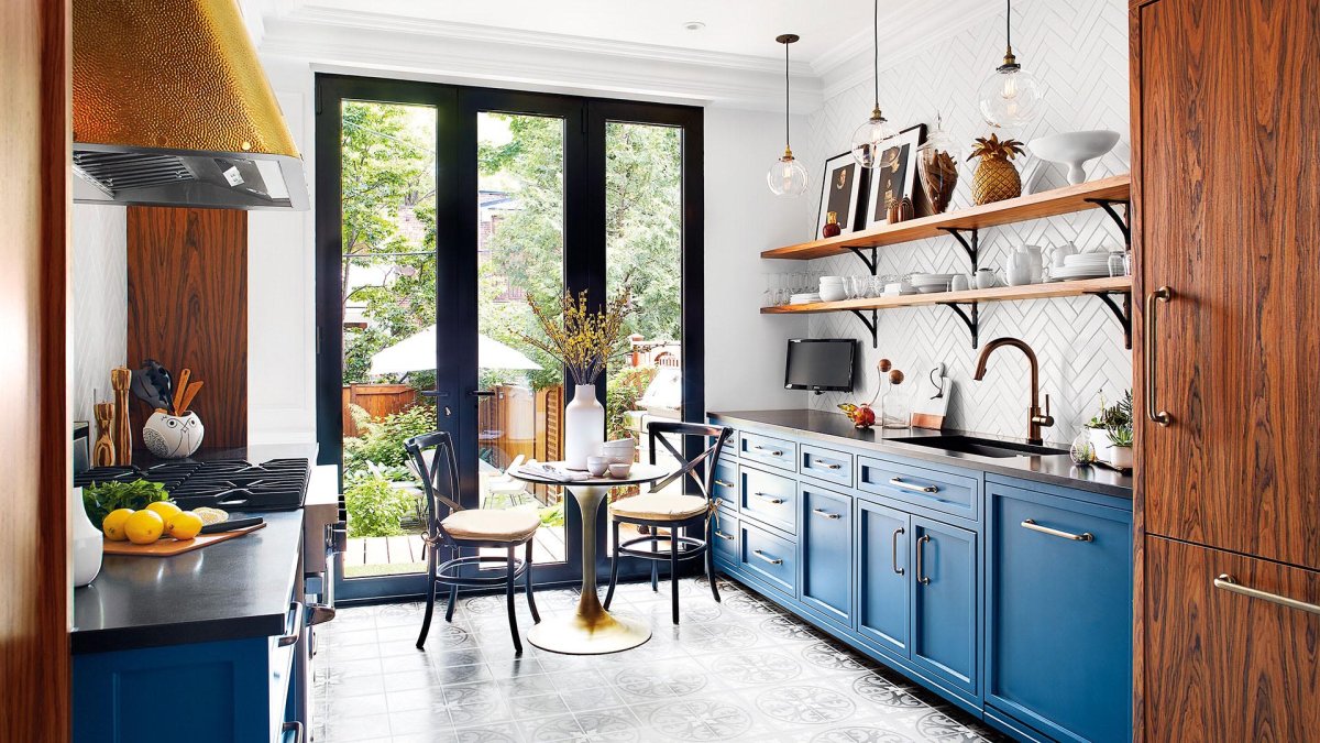 Французская кухня интерьер