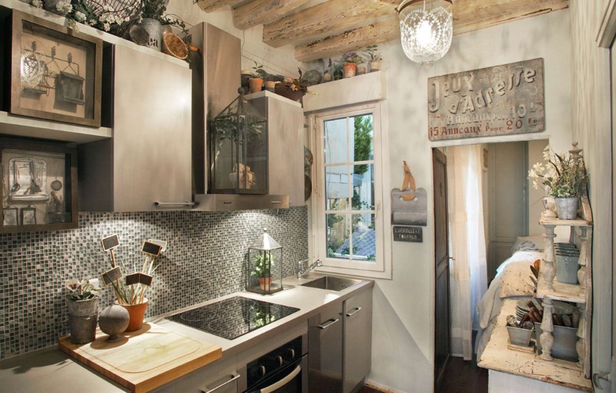 Уютные маленькие кухни в разных стилях