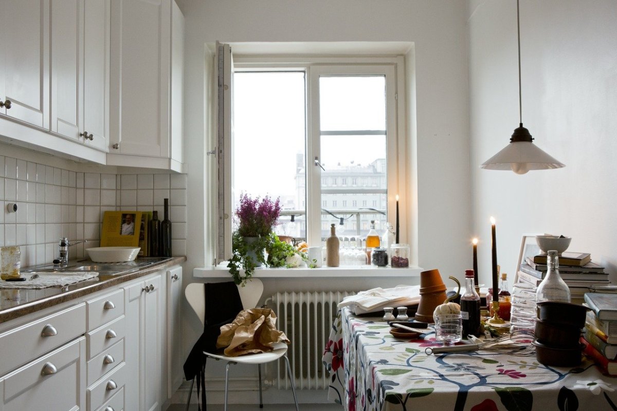 Парижская кухня интерьер