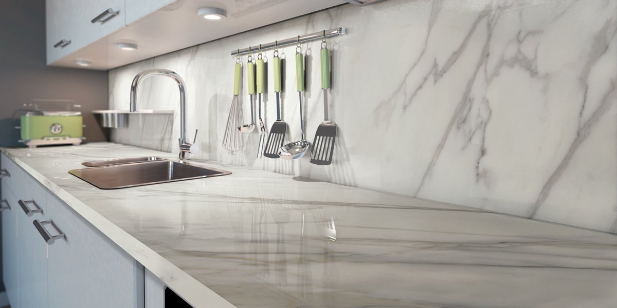 Мраморная панель для кухни