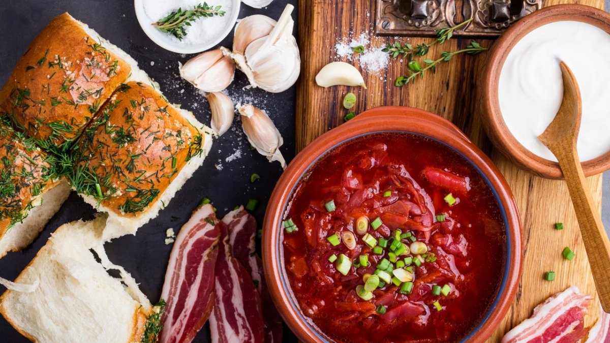 Любимые русские блюда