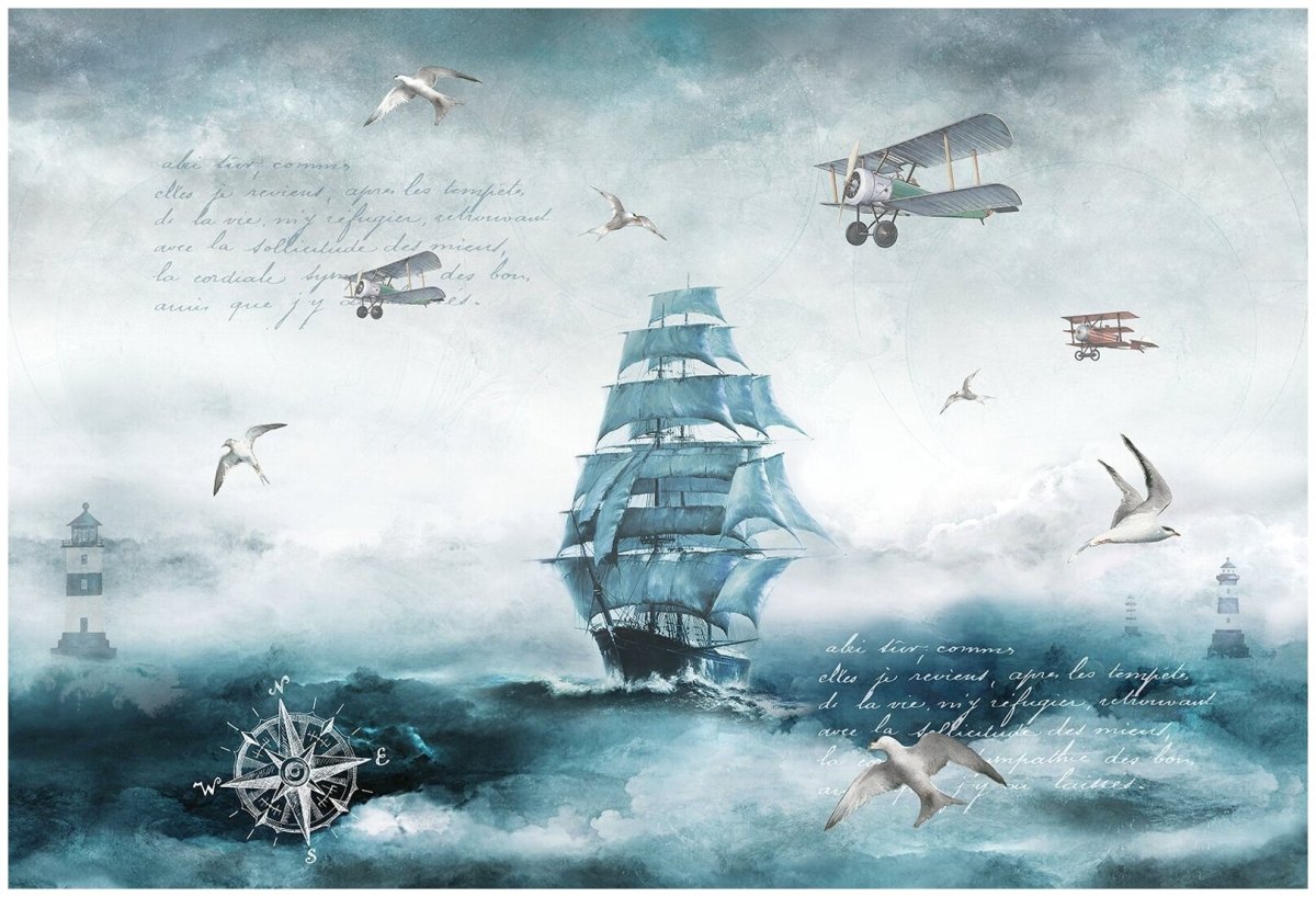 Фреска корабль