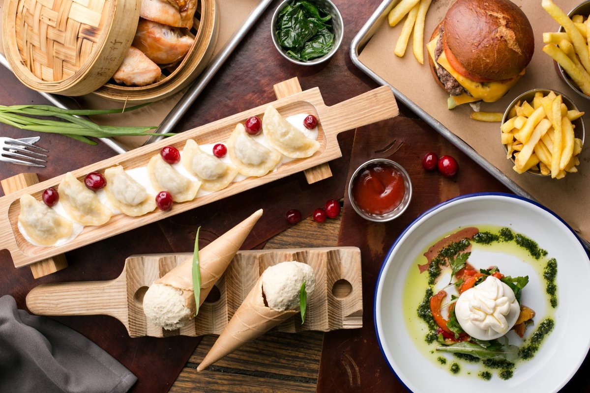 Ресторан украинской кухни еда