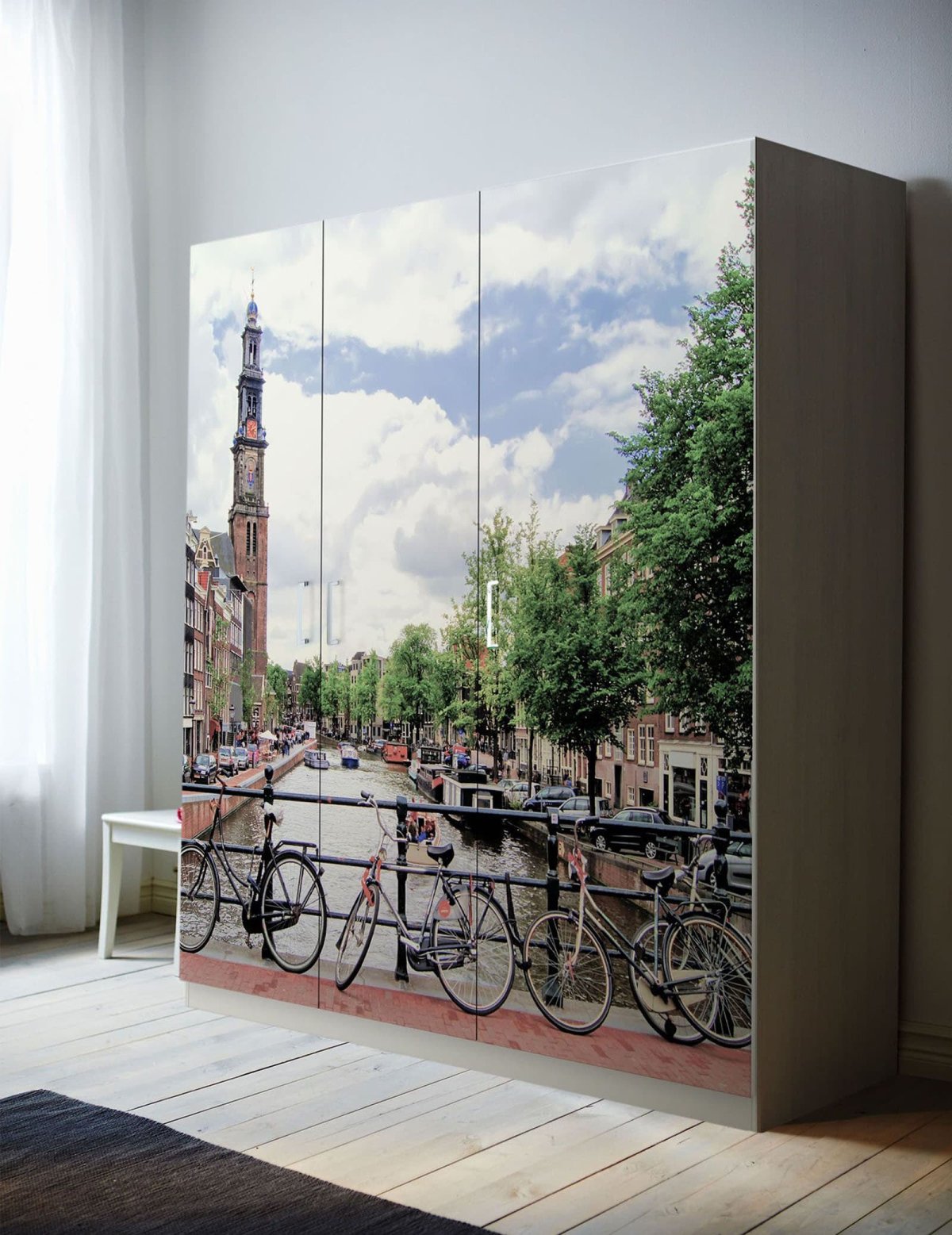 Фотообои самоклеющиеся на шкаф