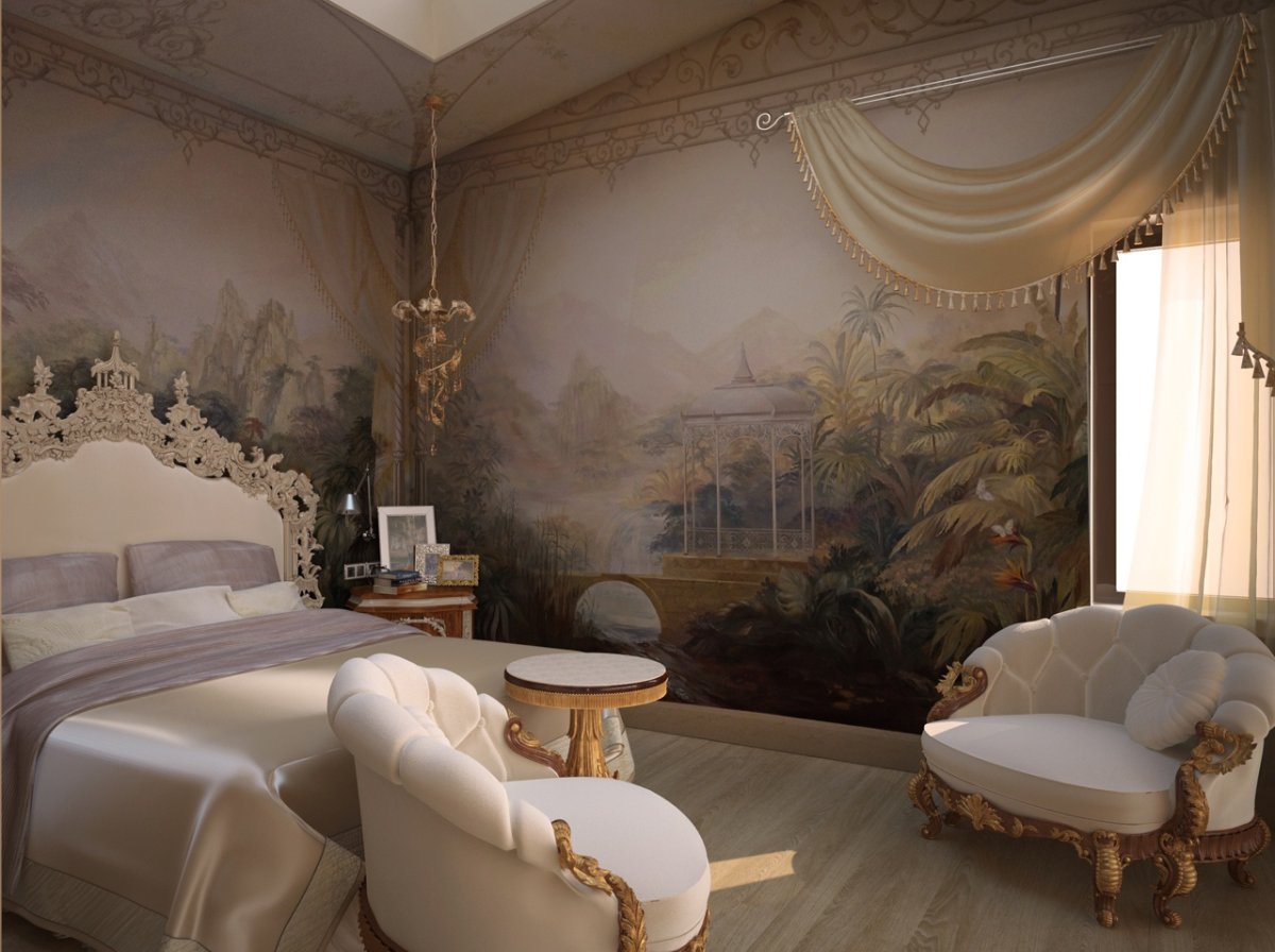 Елена Ковалевская роспись стен