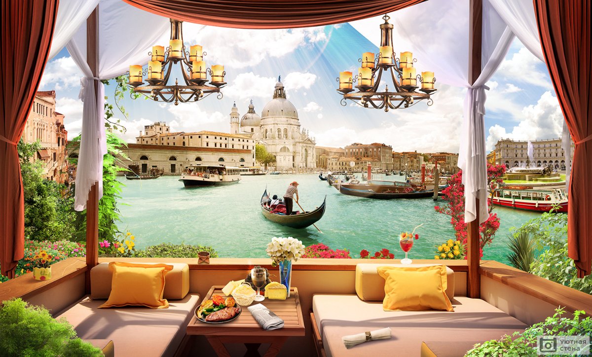 Фрески террасы Венеция