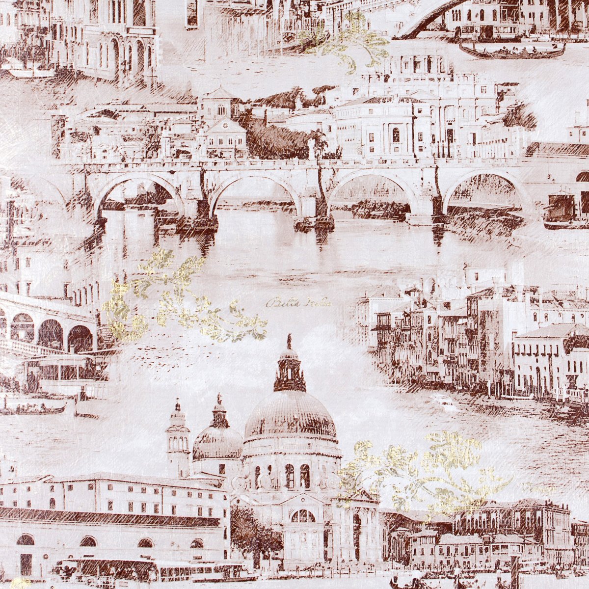 Обои бумажные город