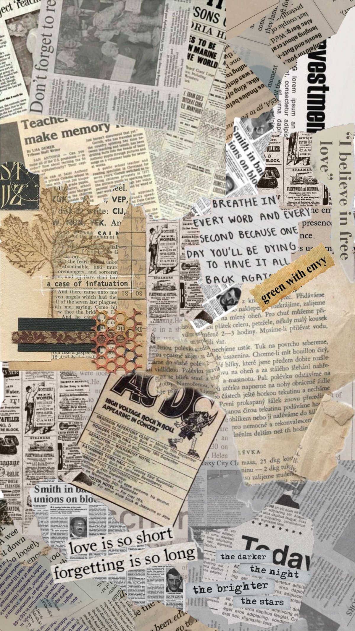 Газета коллаж
