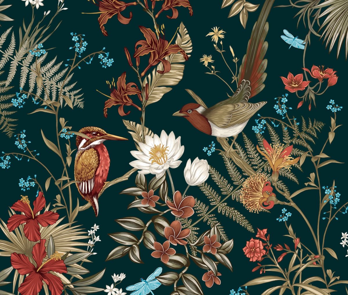 Обои с птичками