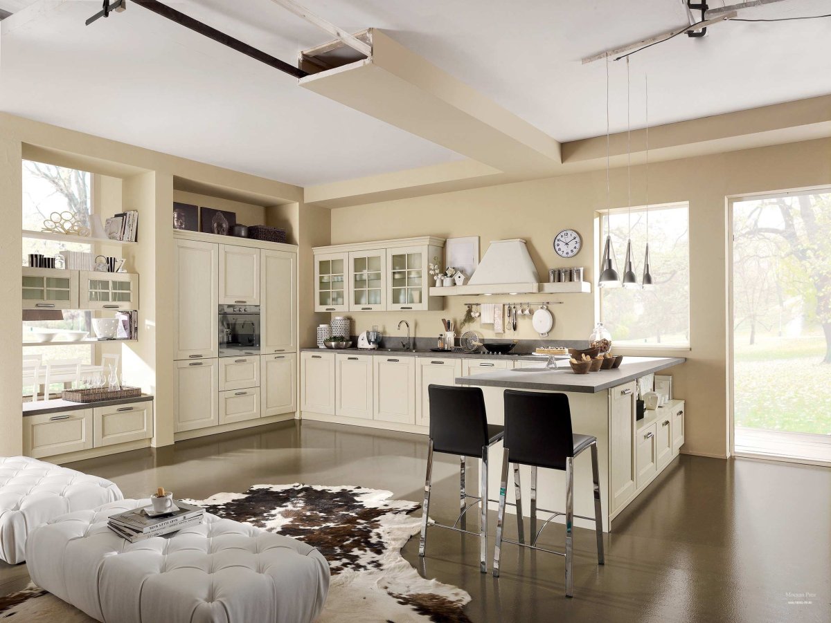 Кухни Италия айвори