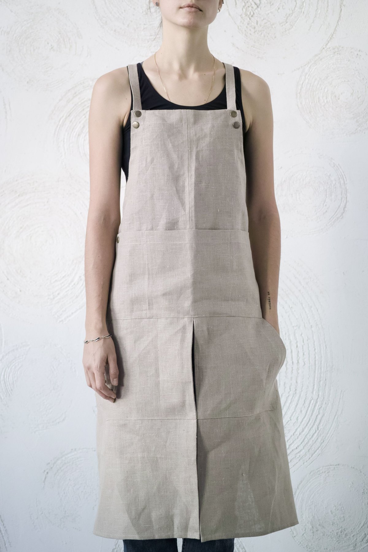 Фартук льняной