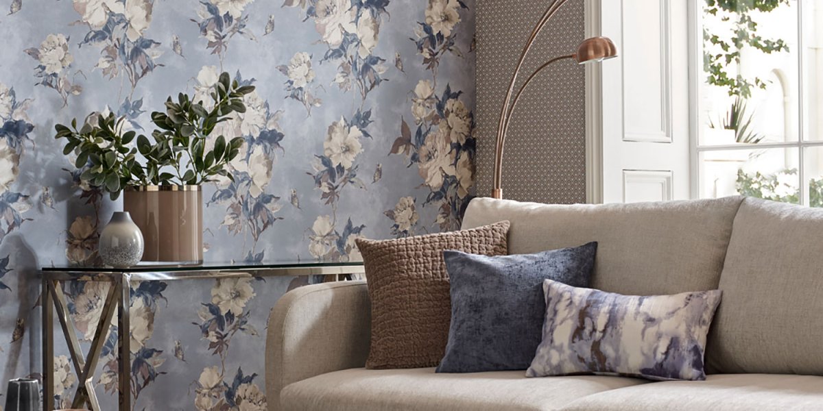 Текстильные обои для стен