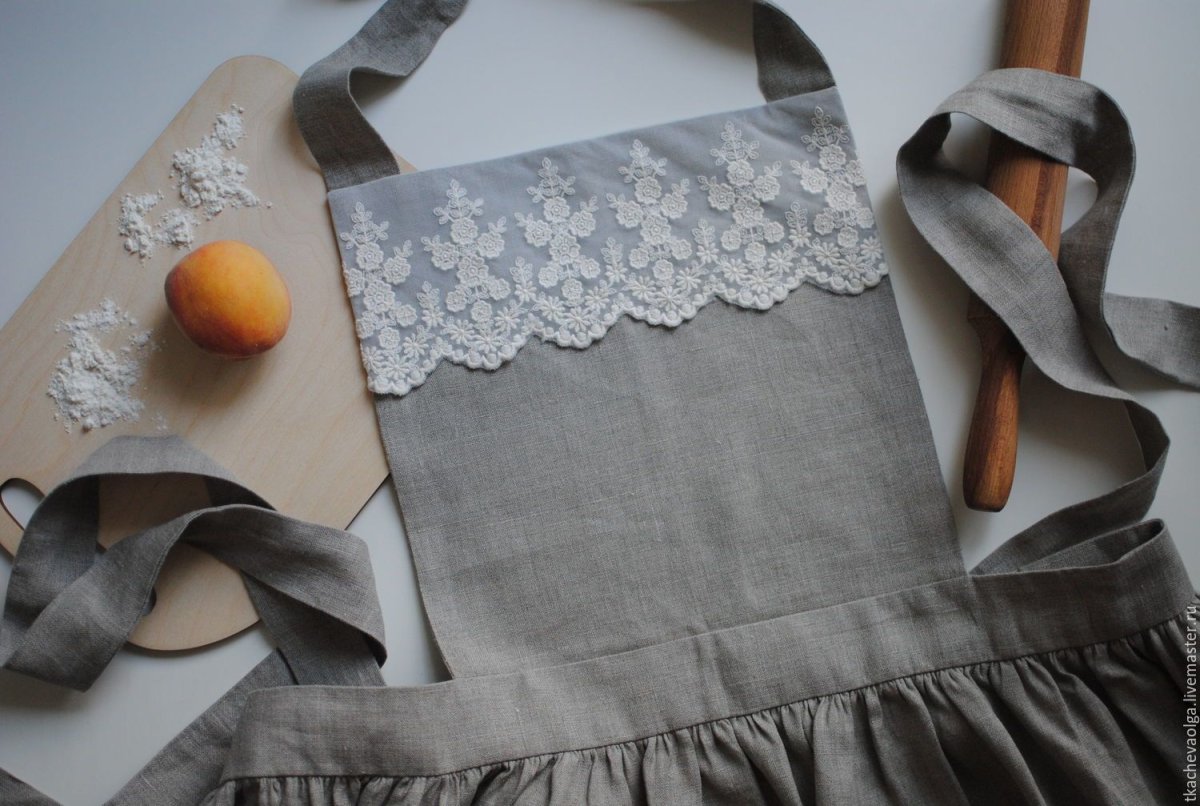 Кружевной фартук