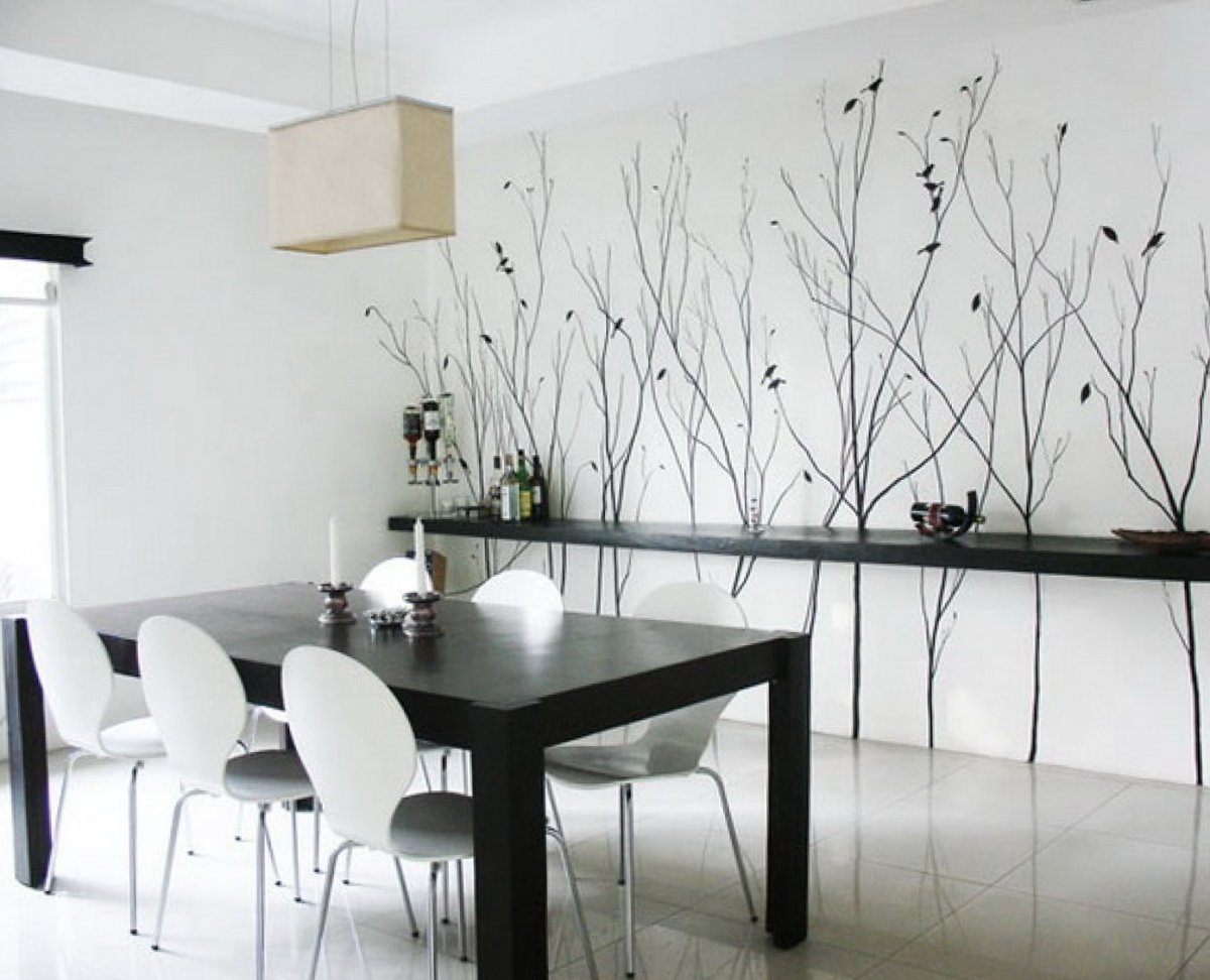 Роспись стен в стиле Минимализм