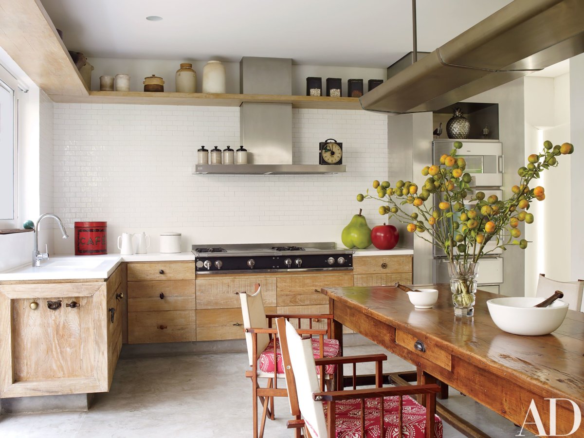 Кухни в скандинавском стиле без верха