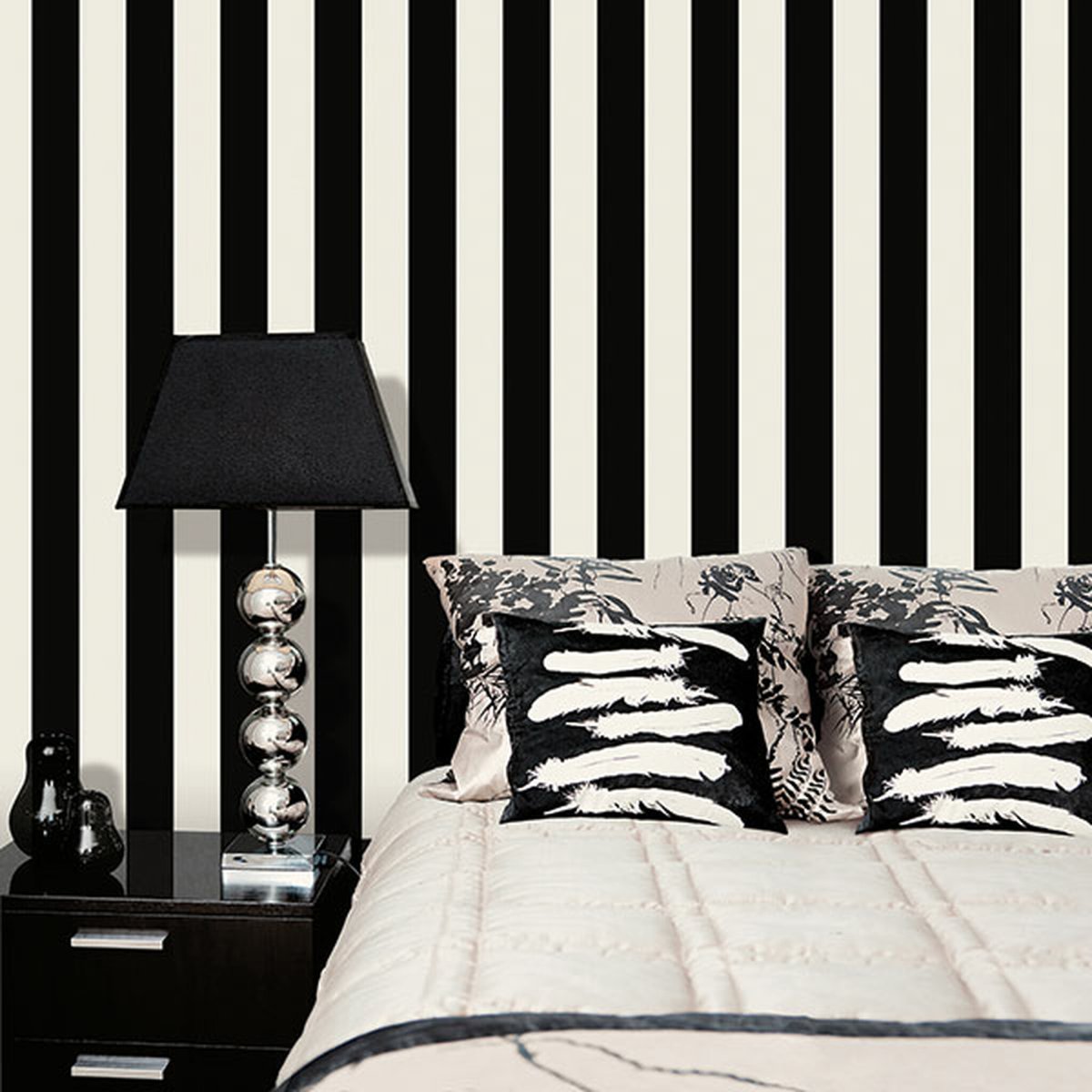 Pearl White Stripes