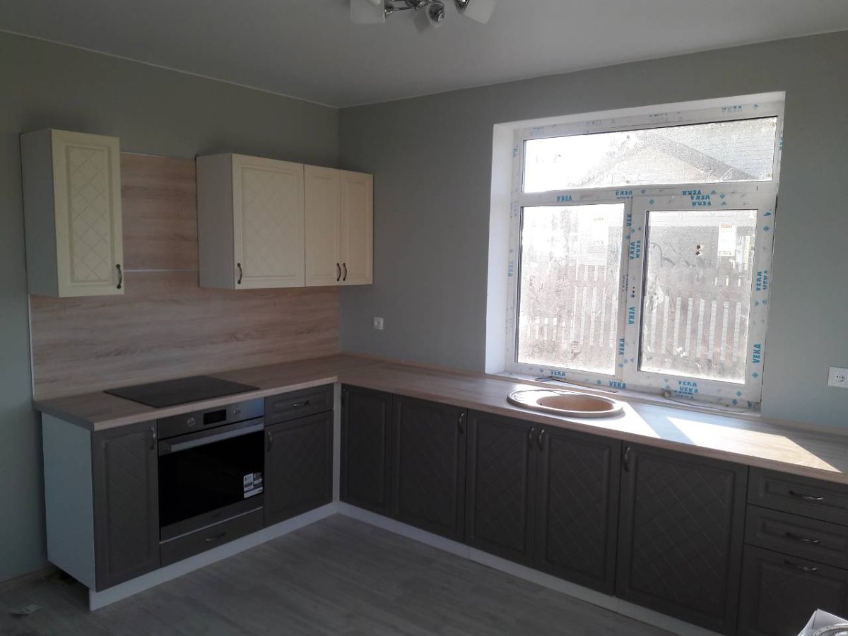 Кухня Модена дуб серый