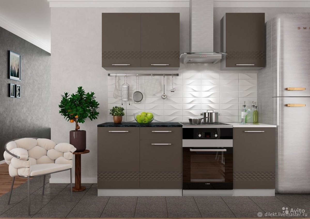 Кухня капля ДСВ мебельная фабрика