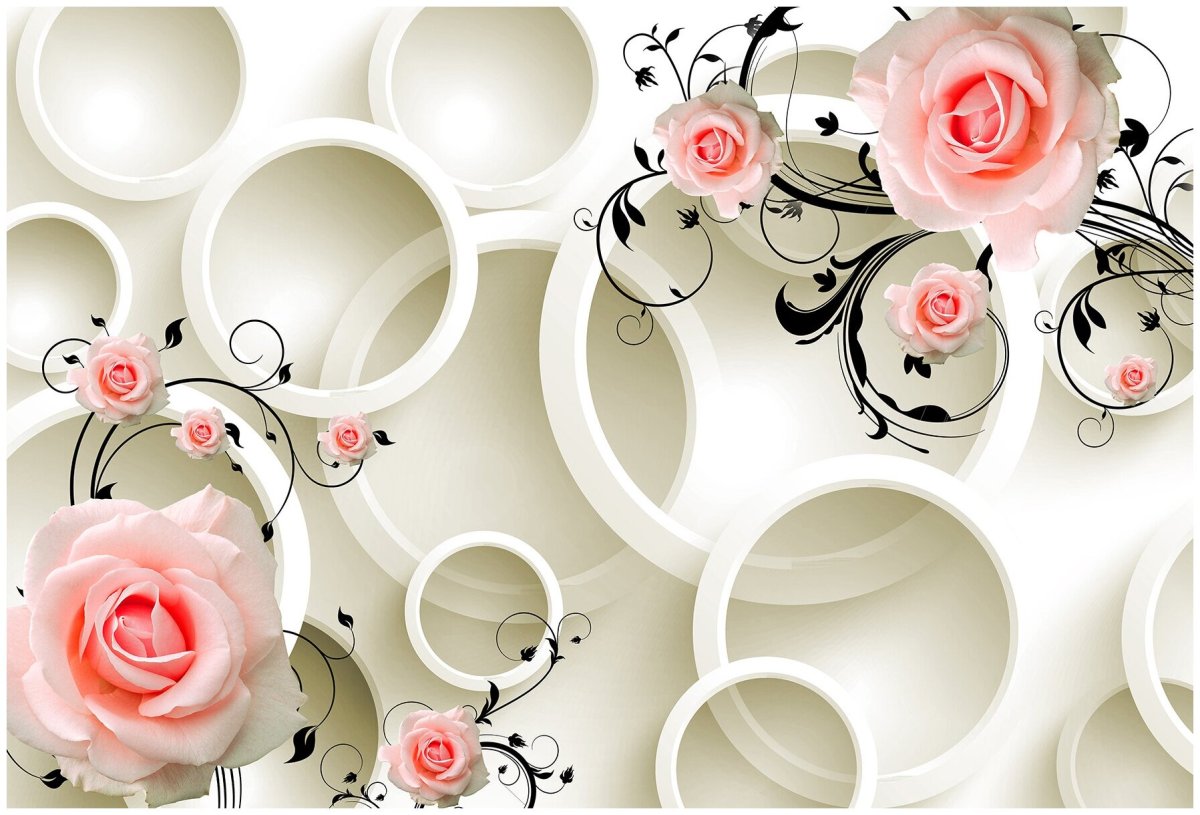 Стереоскопические фотообои в интерьере